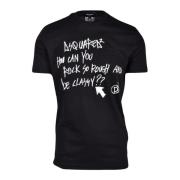 Dsquared2 Bomull T-shirt Black, Herr