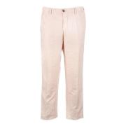 Myths Casual Linneblandningsbyxor Pink, Herr