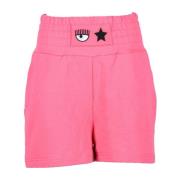 Chiara Ferragni Collection Bomullsshorts för kvinnor Pink, Dam