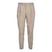 PT Torino Casual bomullsblandade byxor Beige, Herr