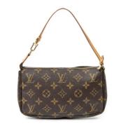 Louis Vuitton Vintage Pre-owned Canvas louis-vuitton-vskor Brown, Dam