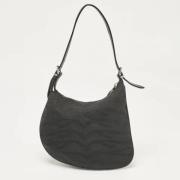 Fendi Vintage Pre-owned Canvas handvskor Black, Dam