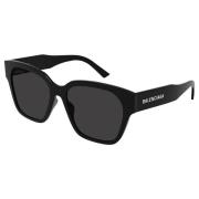 Balenciaga Black/Grey Sunglasses Bb0215Sa Black, Unisex