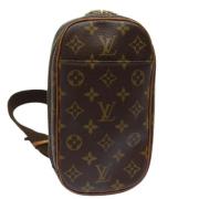 Louis Vuitton Vintage Pre-owned Canvas kuvertvskor Brown, Unisex