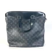 Louis Vuitton Vintage Pre-owned Tyg louis-vuitton-vskor Black, Dam