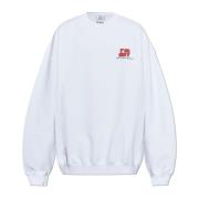 Vetements Tryckt Sweatshirt White, Herr