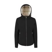 YES ZEE Svart Softshell Jacka Black, Dam