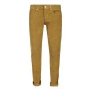 Dondup Slim Fit Byxor Beige, Herr