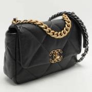 Chanel Vintage Pre-owned Laeder chanel-vskor Black, Dam