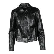 Marella Metallfiber Blazer Black, Dam