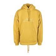 Diesel Gul Sweatshirt för Män Yellow, Herr