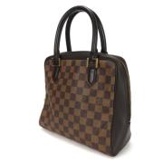 Louis Vuitton Vintage Pre-owned Canvas handvskor Brown, Dam