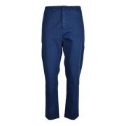 Department Five Bomull Elastan Byxor Blue, Herr