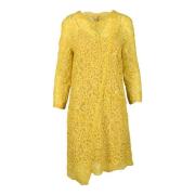 Ermanno Scervino Damklänning Yellow, Dam