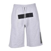 Bikkembergs Bomull Bermuda Shorts Gray, Herr