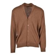 Kangra Ull Cardigan Brown, Herr