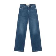 Roy Roger's 70-talsinspirerade Flared Jeans Blue, Dam