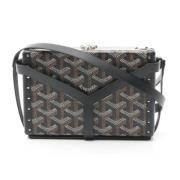 Goyard Vintage Pre-owned Canvas axelremsvskor Black, Dam