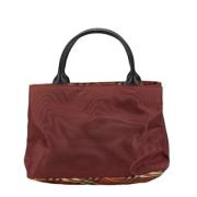 Burberry Vintage Pre-owned Laeder handvskor Red, Dam