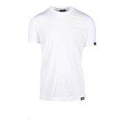 Dsquared2 Bomull Elastan Underkläder T-shirt White, Herr