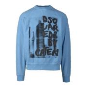 Dsquared2 Maglia Blue, Herr