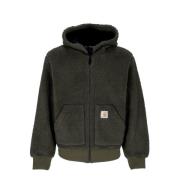 Carhartt Wip Sherpa Huva Aktiv Foder Jacka Green, Herr