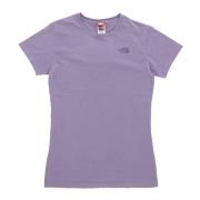 The North Face Heritage Dye Pack Logo T-shirt Purple, Dam