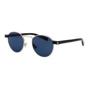 Saint Laurent Stiliga solglasögon SL 707 Blue, Herr