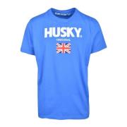 Husky Original Bomull T-shirt Blue, Herr