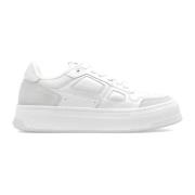 Ami Paris Lädersneakers White, Herr