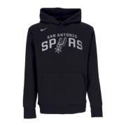 Nike NBA Essential Fleece Hoodie Svart Black, Herr