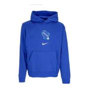 Nike Milwaukee Bucks City Edition Hoodie Blue, Herr