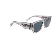 Prada Stiliga solglasögon för modeentusiaster Gray, Unisex