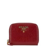 Prada Vintage Pre-owned Laeder plnbcker Red, Dam