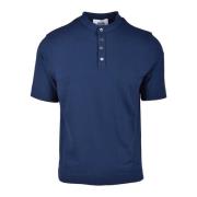 Alpha Studio Bomull Elastan T-shirt Blue, Herr