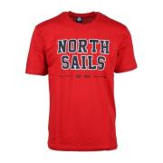 North Sails Herr T-Shirt Kollektion Red, Herr