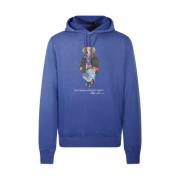 Ralph Lauren Hoodie Sweatshirt Blue, Herr