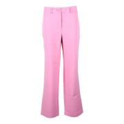 Only Stretchig polyester elastanbyxor Pink, Dam