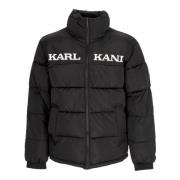 Karl Kani Retro Essential Puffer Jacket med sidofickor Black, Herr