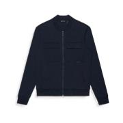 Antony Morato Blå Bomullsblandning Sweatshirt Slim Fit Blue, Herr