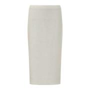 Fabiana Filippi Midi Skirts White, Dam