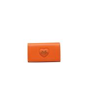 Love Moschino Crossbody-väskor med kedjestängning Orange, Dam