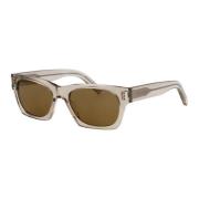 Saint Laurent Stiliga solglasögon SL 402 Brown, Unisex