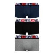 Diesel Trepack boxershorts Umbx-Damienthreepack Multicolor, Herr