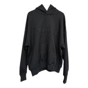 Purple Brand Oversize Fleece Hoody Black, Herr