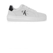 Calvin Klein Jeans Chunky Cupsole Sneakers Vår/Sommar Kollektion White...