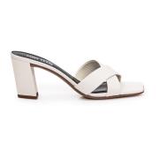 Paris Texas Dafne Mule 70 Klackar White, Dam