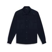 Antony Morato Casual Bomullovershirt med Fickor Blue, Herr