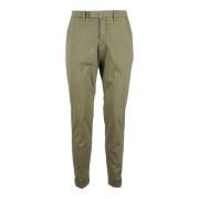 Briglia Casual Stretch Bomullsbyxor Green, Herr