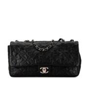 Chanel Vintage Pre-owned Laeder chanel-vskor Black, Dam